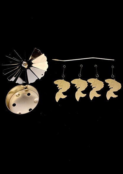 candle carousel - the auspicious koi