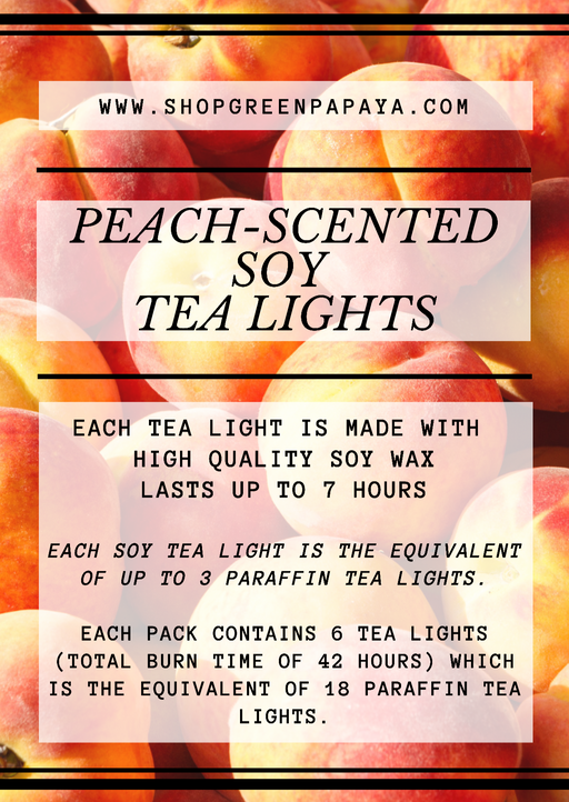 Peach Tea Light