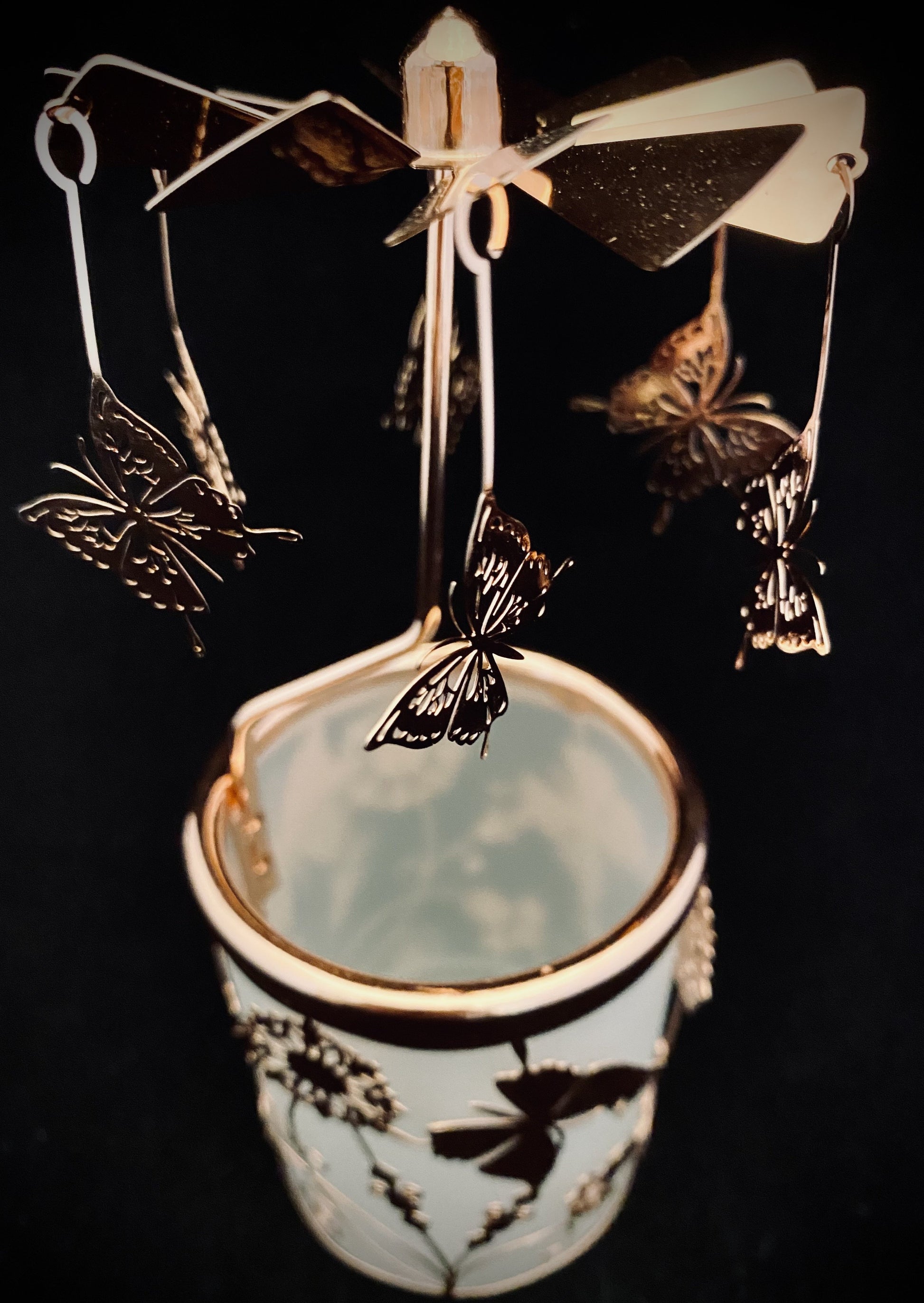 Candle Carousel - The Butterfly Field