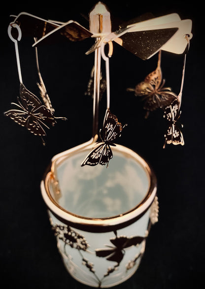 Candle Carousel - The Butterfly Field