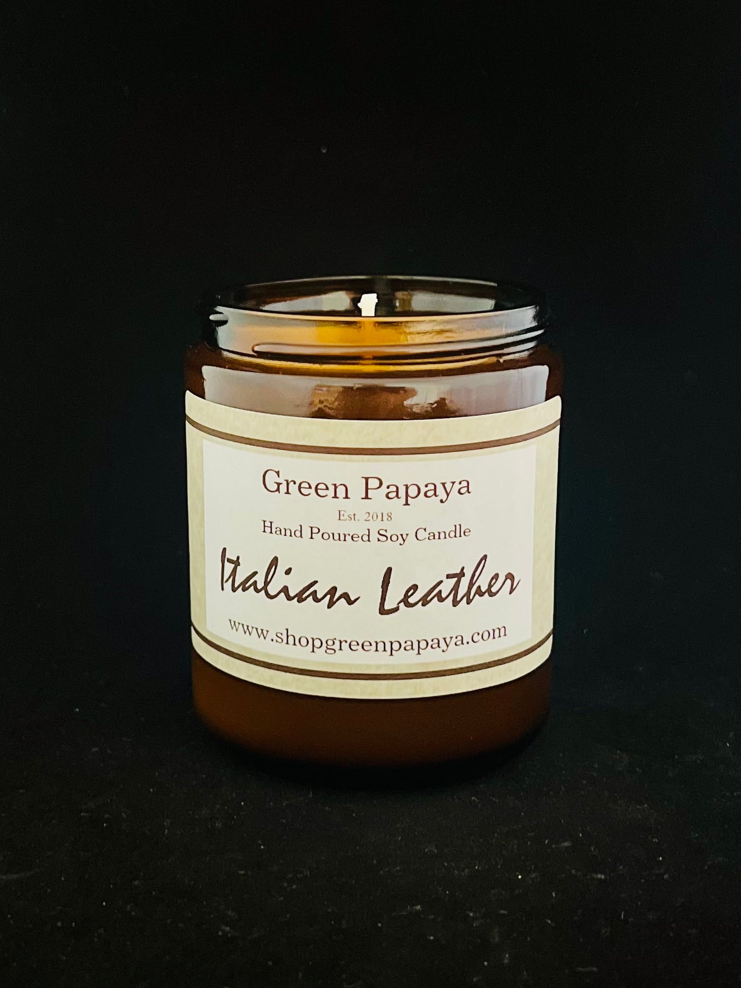 Candle - Italian Leather