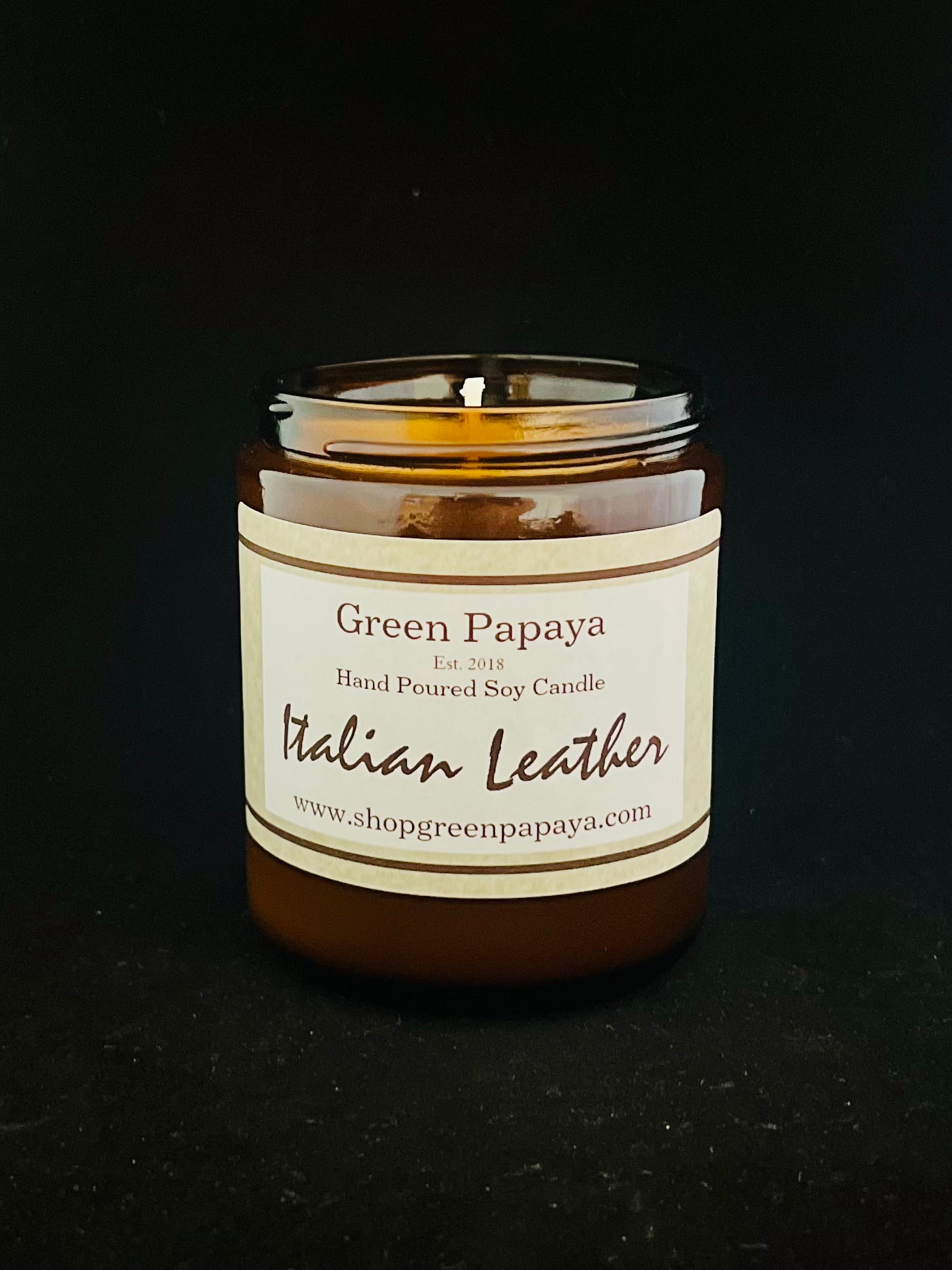 Candle - Italian Leather