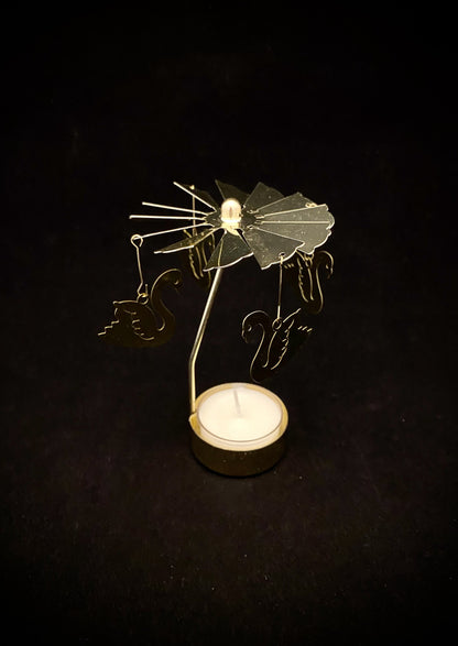Candle Carousel - The Graceful Swan