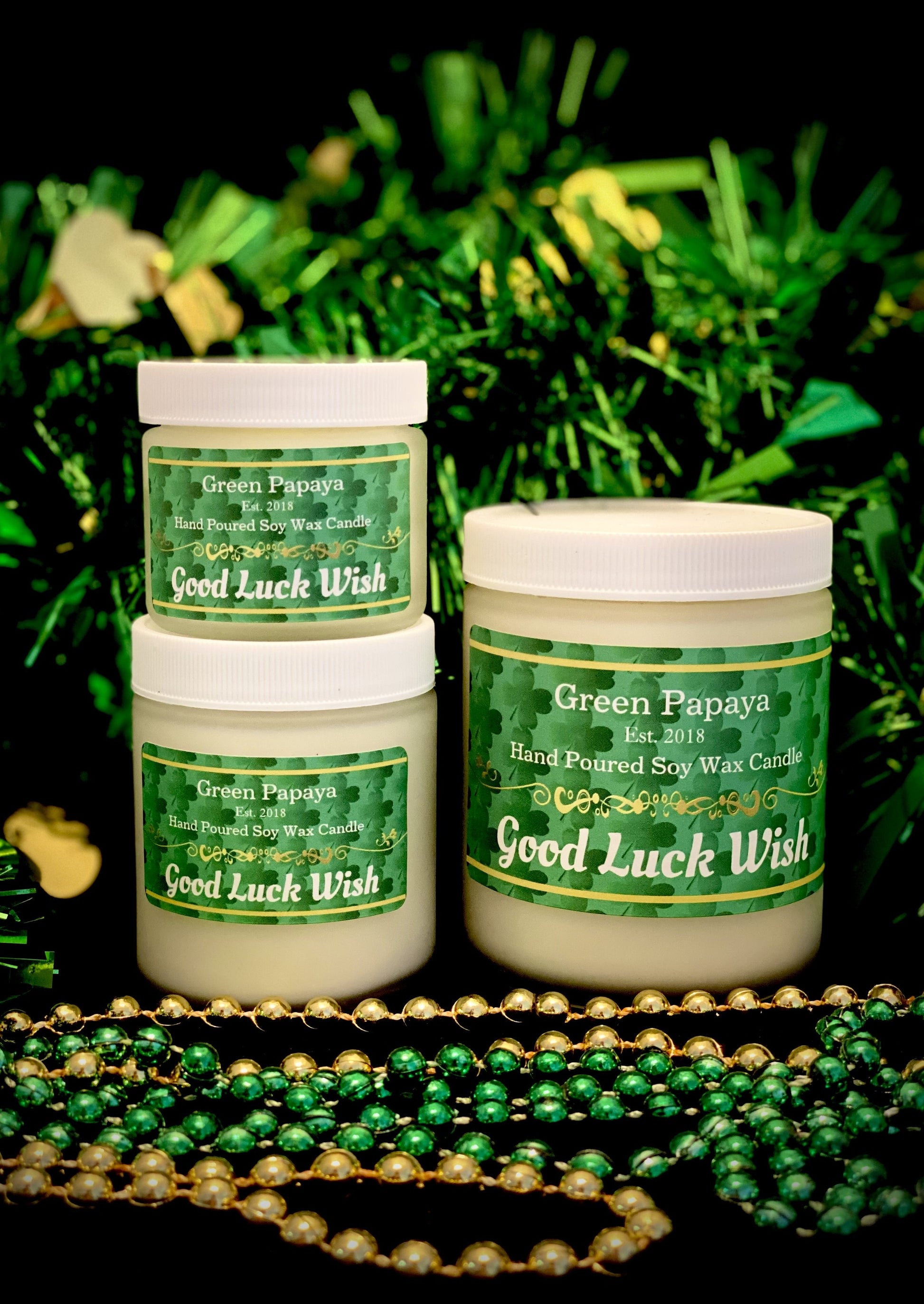 Good Luck Wish Candle