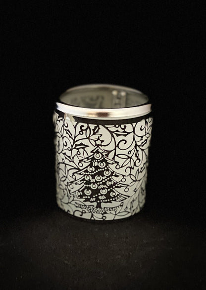 Candle Carousel - The Silver Reindeers