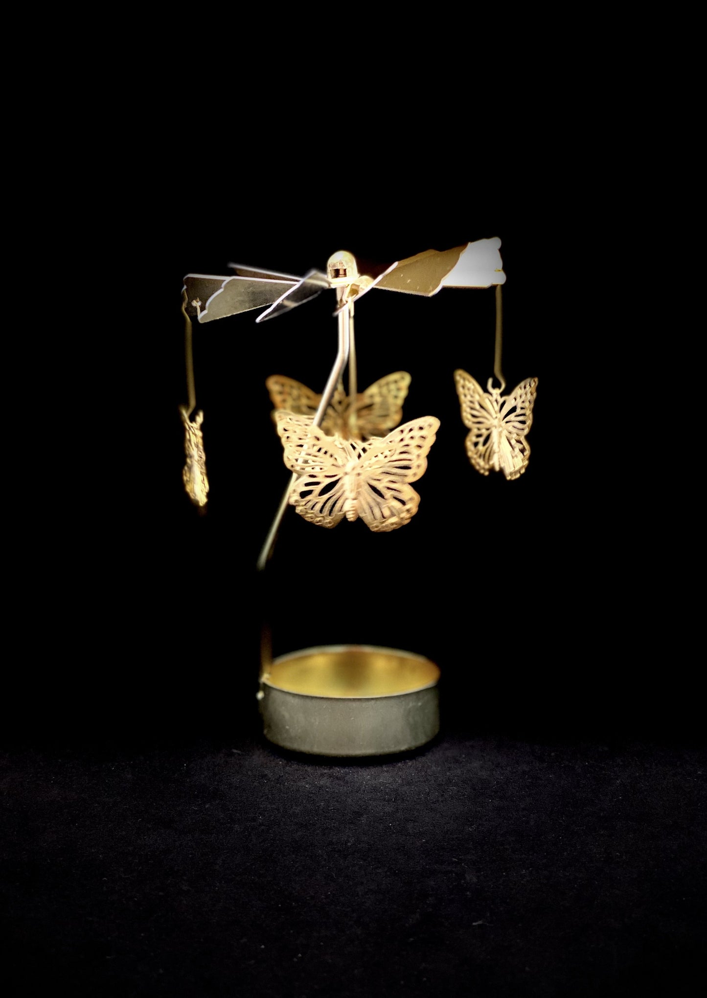 Candle Carousel - The Monarch Butterflies