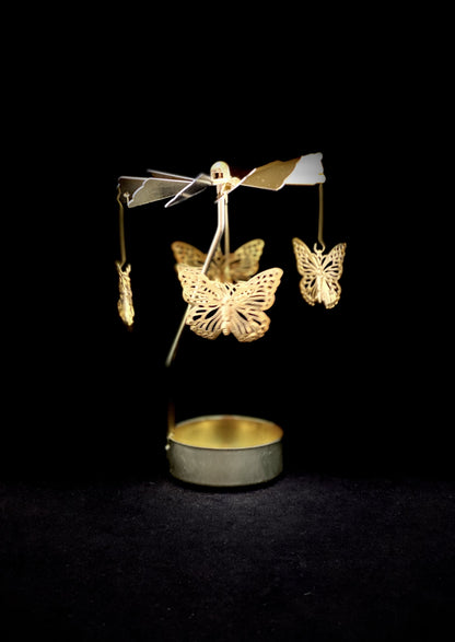 Candle Carousel - The Monarch Butterflies