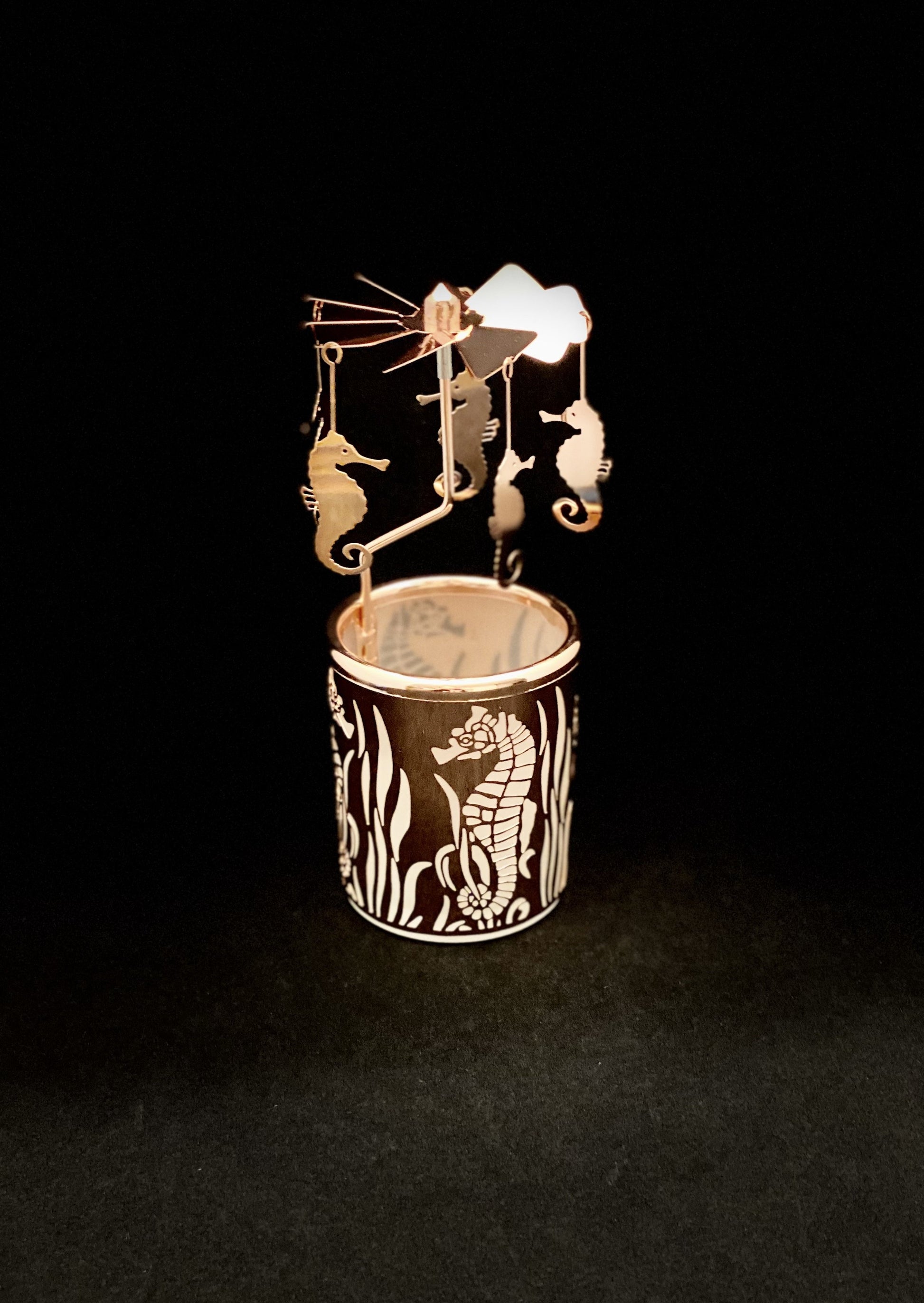 Candle Carousel - The Majestic Seahorse