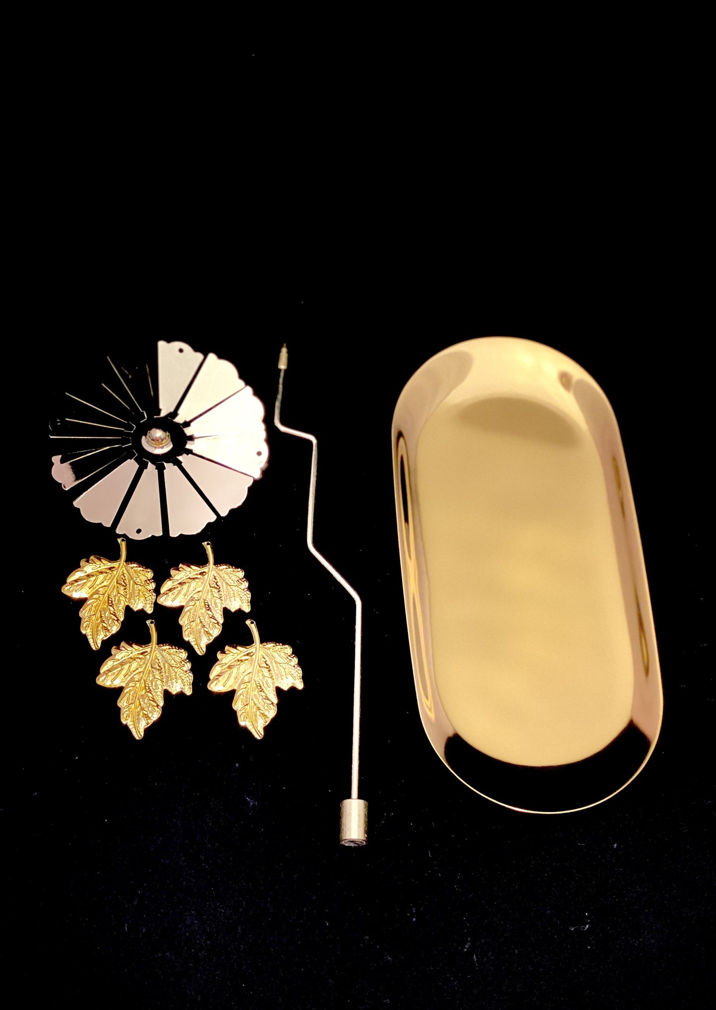 Candle Carousel - The Golden Leaves