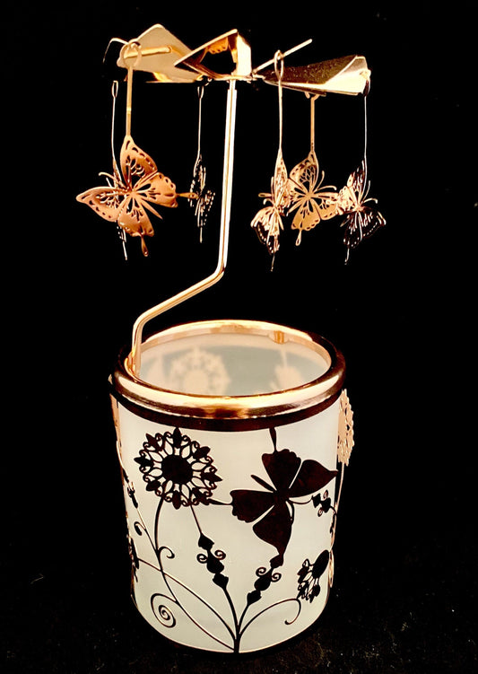 Candle Carousel - The Butterfly Field