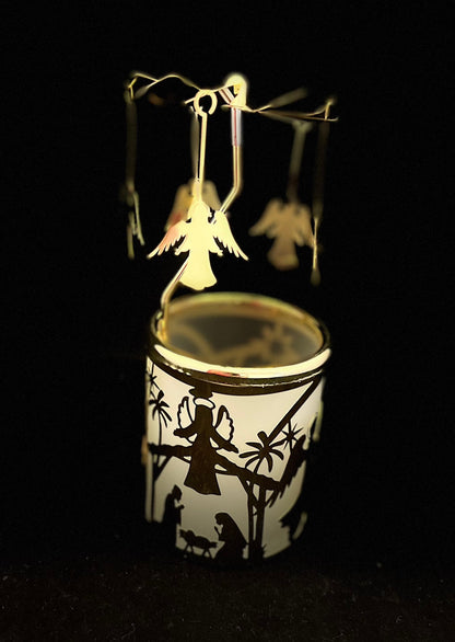 Candle Carousel - The Golden Angel