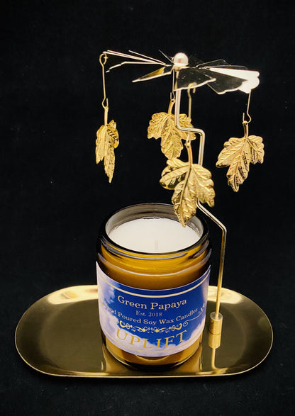 Candle Carousel - The Golden Leaves