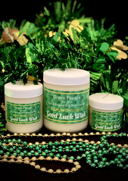 Good Luck Wish Candle