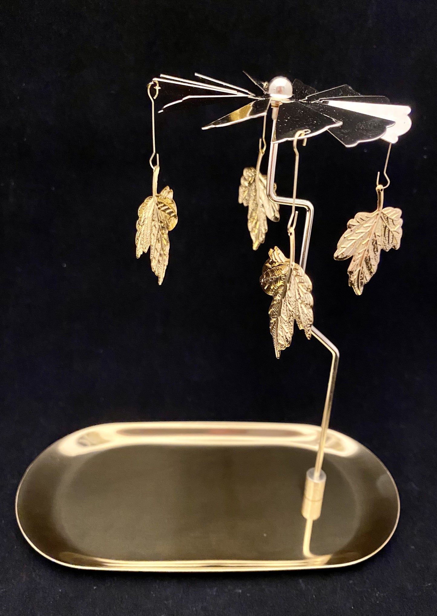 Candle Carousel - The Golden Leaves