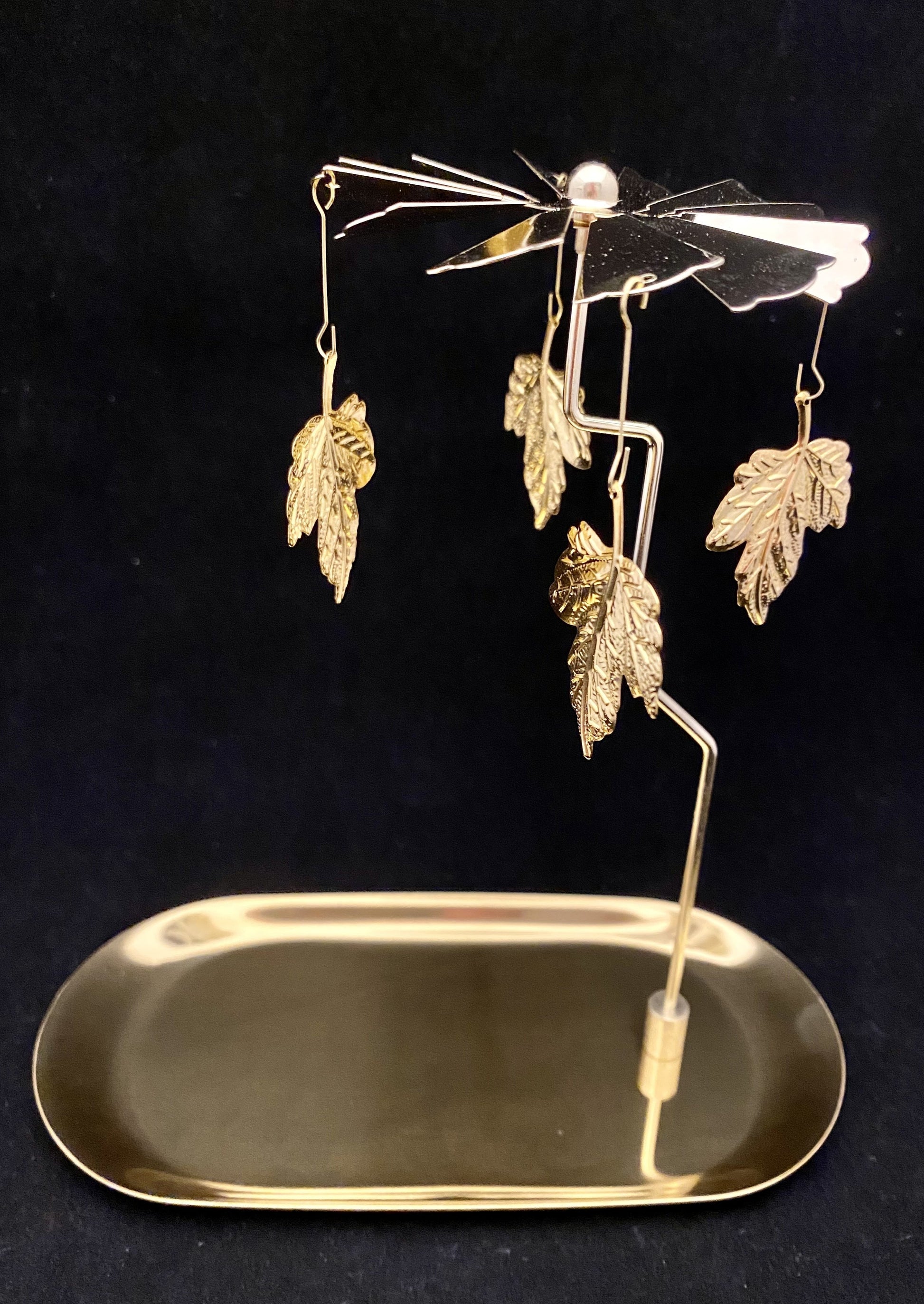 Candle Carousel - The Golden Leaves