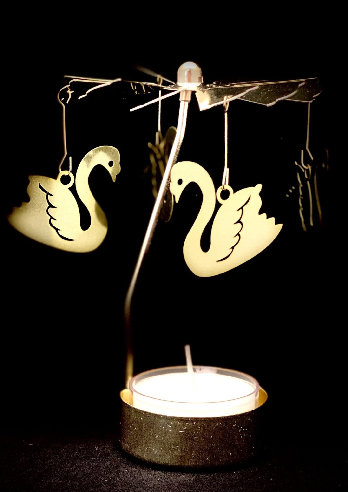 Candle Carousel - The Graceful Swan