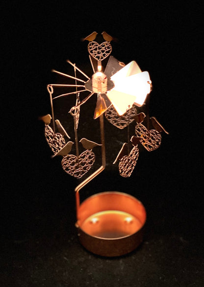 Candle Carousel - The Love Birds