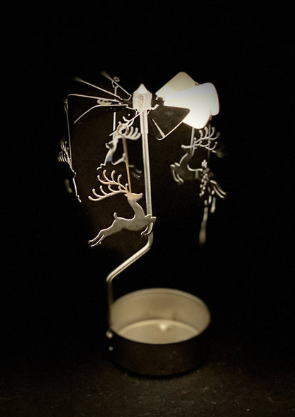 Candle Carousel - The Red-Nosed Reindeer