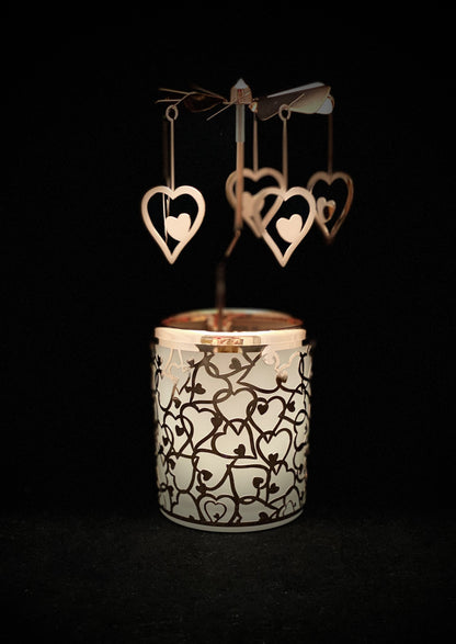Candle Carousel - The Elegant Hearts