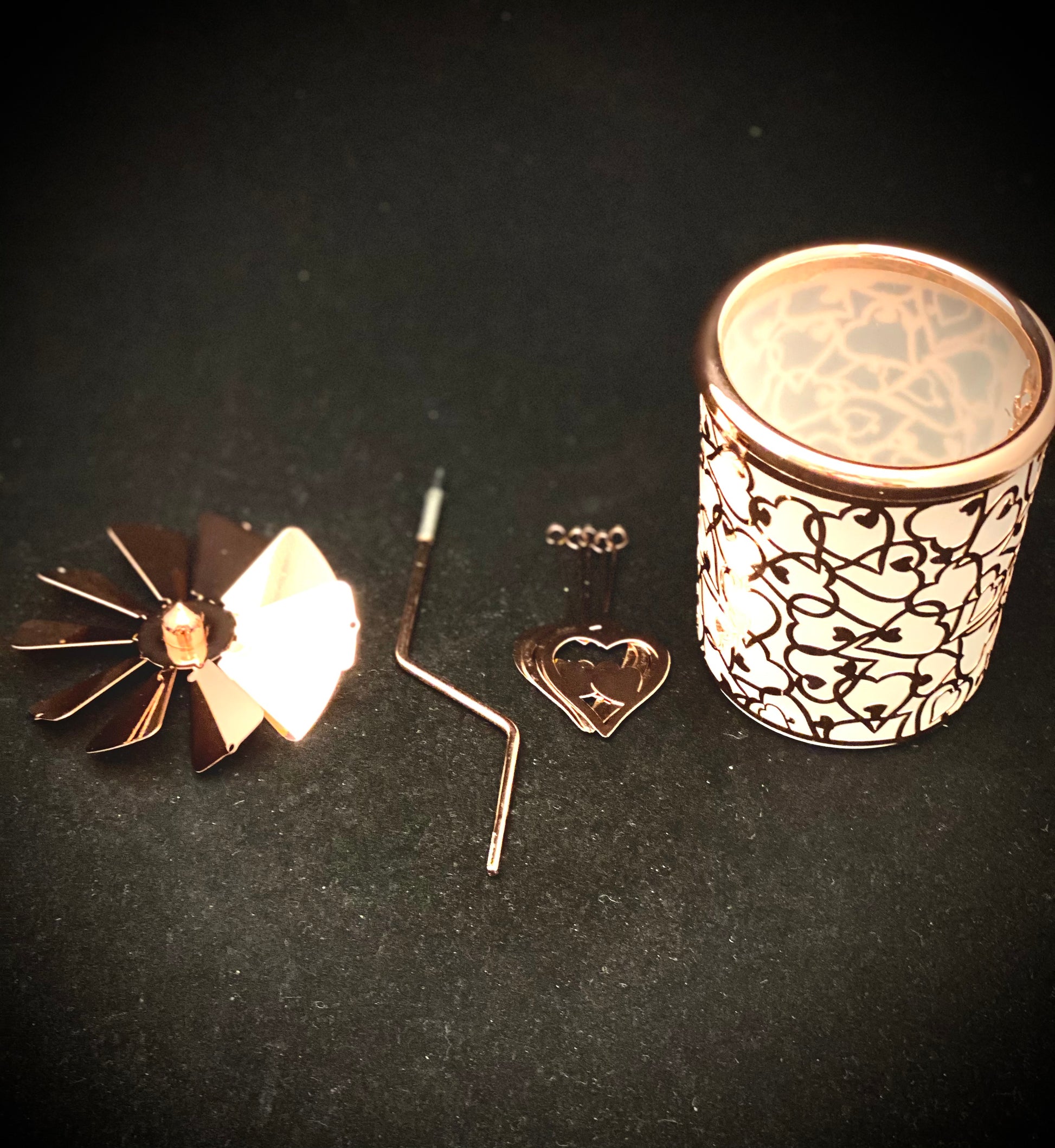 Candle Carousel - The Elegant Hearts