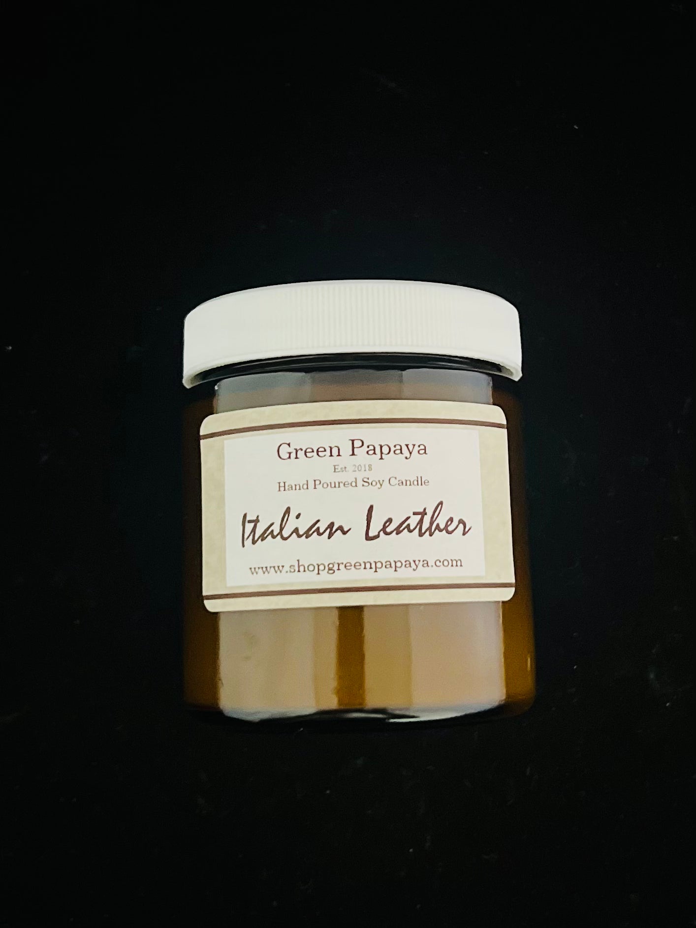 Candle - Italian Leather