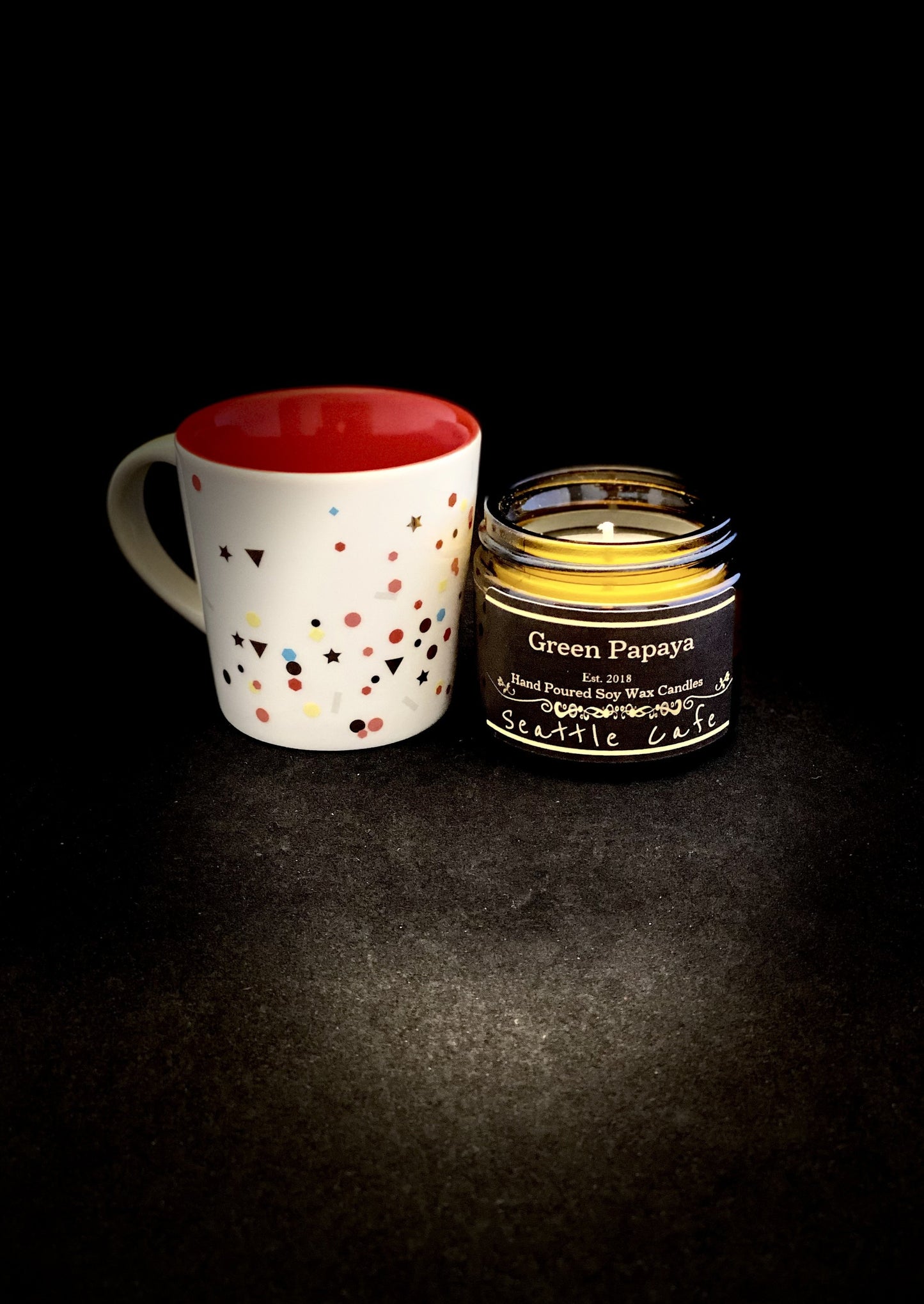 Seattle Cafe Candle